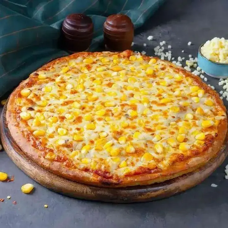 Sweet Corn Delight Pizza