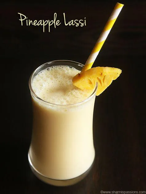 Pineapple Crush Lassi