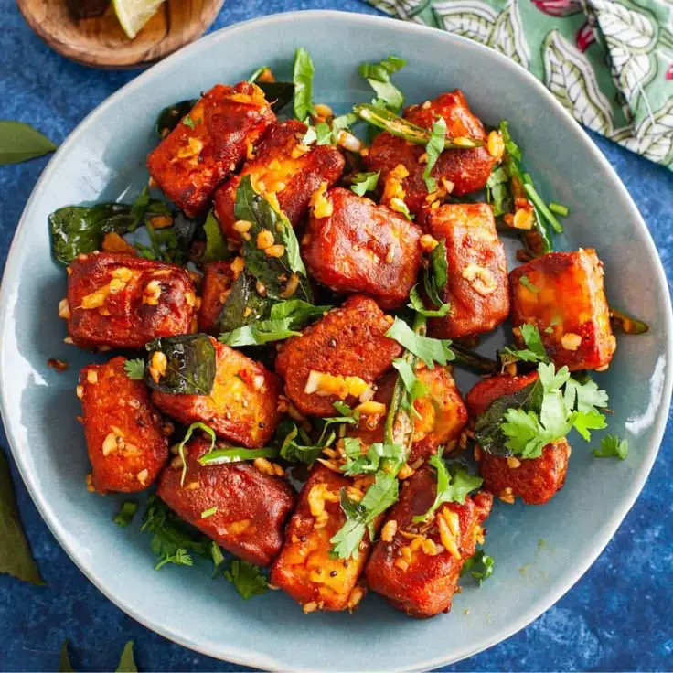 Paneer Chilli Dry